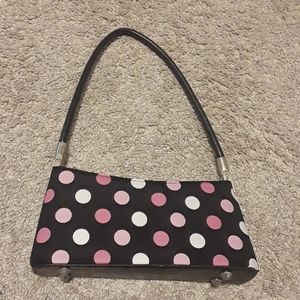 Polka dot purse